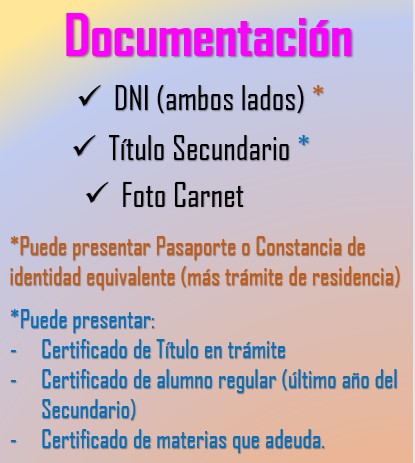 Inscripciones 21 Instituto Superior De Formacion Docente N 17 La Plata